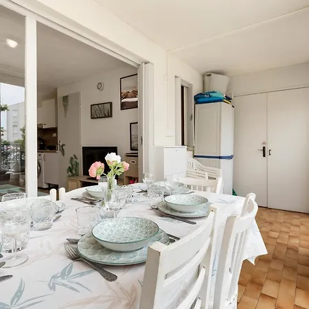 Apartment T2 Le Corail Du Cap Proche Wifi Agde